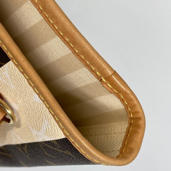 Louis Vuitton Monogram Rayleur Neverfull MM Tote Bag Brown - Picture 8 of 9